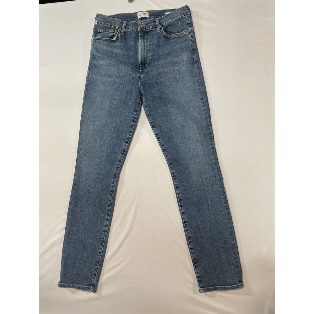 Citizens for Humanity Olivia Highrise Slim Jeans Womens 29 Blue Casual Comfort